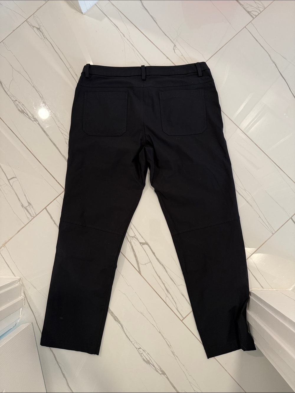 lululemon athletica Men's Black Slim Stretch Pants ABC pants - Picture 3 of 3